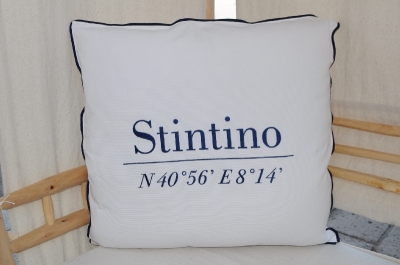 cuscino ricamo coordinate 60x60 cordoncino blu